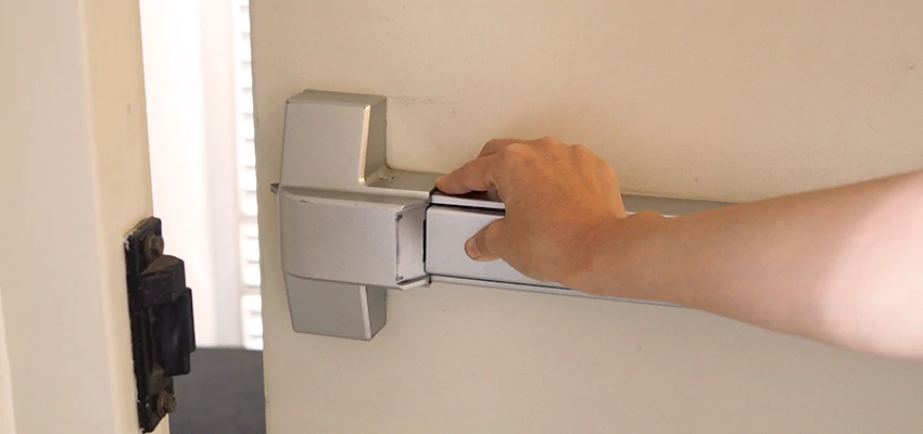Roller Gate Panic Bar Installation in Coalinga, California